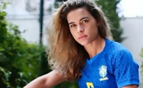De las mejores jugadoras del seleccionado brasileño, también valorada por su belleza (Pinterest)