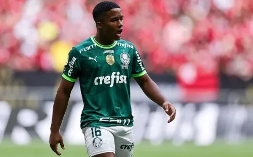 Endrick jugó 64 minutos, pero no brilló. Getty.