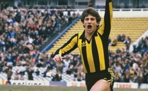 El máximo goleador de la Copa Libertadores que Peñarol ganó en 1982 (Getty Images)