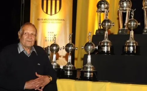 Capitán de la generación más ganadora en la historia del aurinegro (Getty Images)
