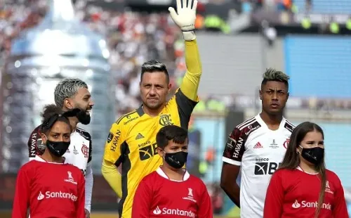 Diego Alves con Flamengo. Getty.