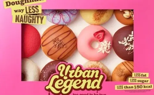 Las donas Urban Legend bajas en calorías, negocio de Harry Kane