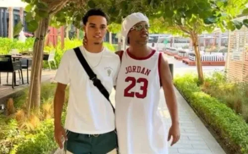 Ronaldinho con Assis