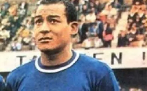 Un verdadero multicampeón con la camiseta celeste, durante la década del sesenta (Facebook)