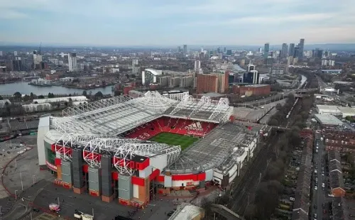 Old Trafford, estadio y símbolo de Manchester United. Getty.