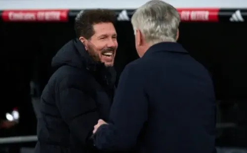 Diego Simeone y Carlo Ancelotti: Getty