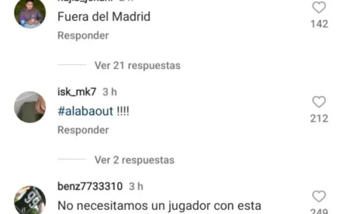 #AlabaOut el hashtag de los hinchas del Real Madrid tras enterarse que el defensor eligió a Lionel Messi como el The Best.