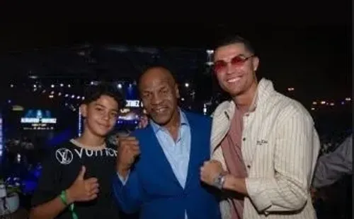 Cristiano con Myke Tyson (Instagram)