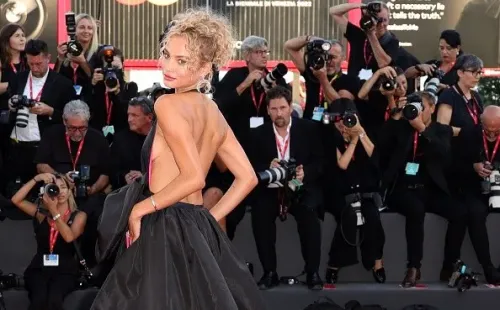 Rose Bertram, la modelo relacionada con Mbappé. Getty.