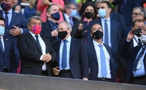 Joan Laporta y Florentino Pérez: Getty