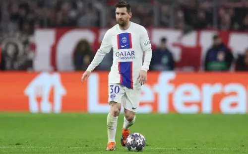 Leo Messi, el crack argentino con los colores del PSG (Getty)