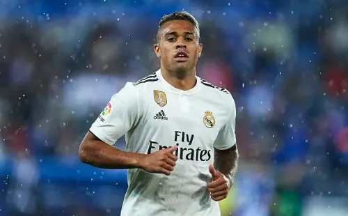 Mariano Díaz con Real Madrid. Getty.