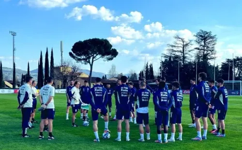 Mateo Retegui se metió en el esquema de Roberto Mancini para el Italia vs. Inglaterra.