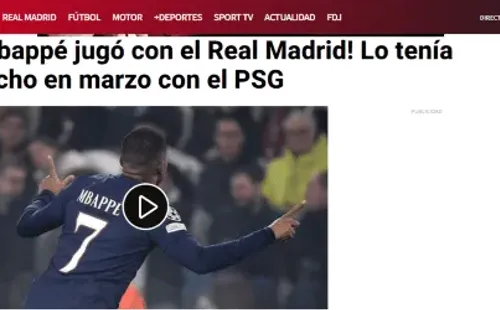 Mbappé genera un escándalo en España con Real Madrid