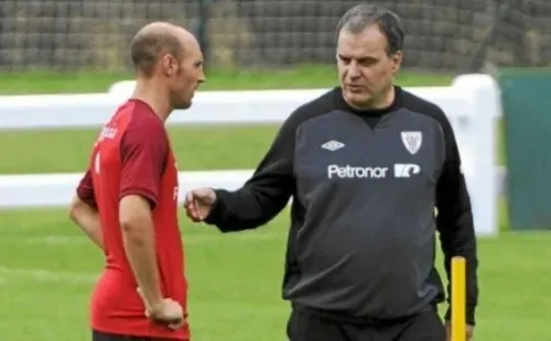 Gaizka Toquero y Marcelo Bielsa: Getty
