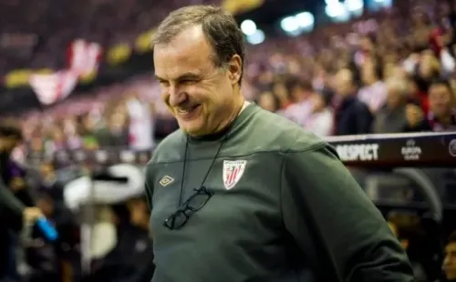 Marcelo Bielsa en Athletic Bilbao: Getty
