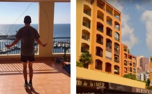 El campeón de Fórmula 1 disfruta vivir en una zona de las más elegantes de Montecarlo (In Mónaco)