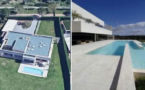 Una vista doble del impresionante hogar de Kroos en Madrid (Soy Chalupa)