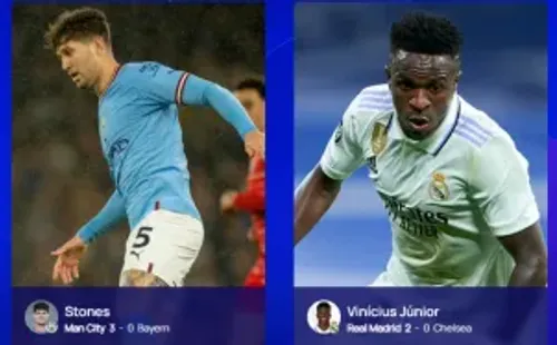 Alessandro Bastoni, John Stone, Vinícius Junior y Brahim Díaz, las figuras de los Cuartos de Final de ida de la Champions League.