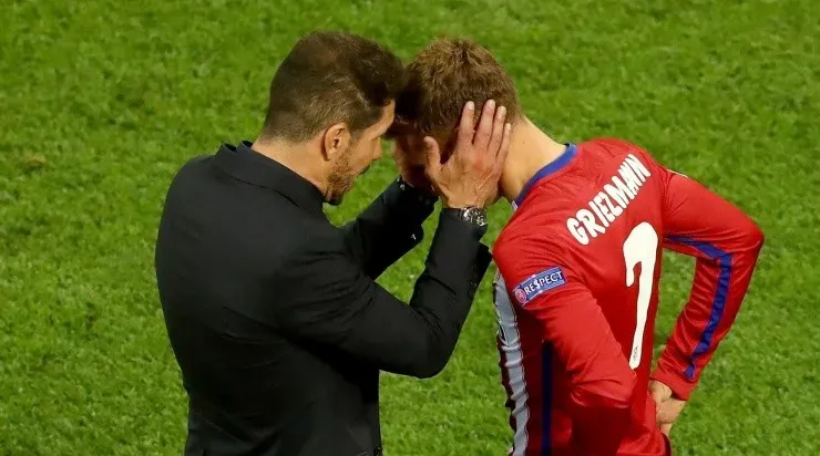 Antoine Griezmann subrayó su admiración a Diego Simeone.