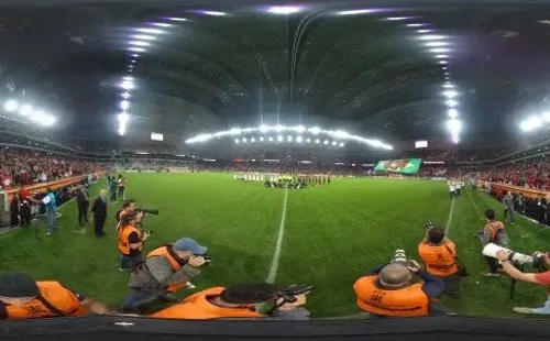 El Estadio Joaquim Américo Guimarães, el escenario en donde se disputará el Athletico Paranaense vs. Mineiro.