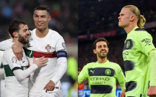 Bernardo Silva conoce tanto a CR7 como a Haaland