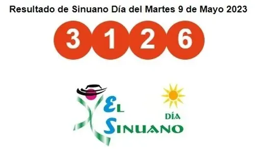 Resultado del Sinuano Día.