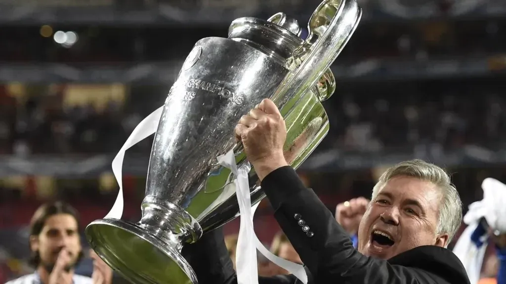 Carlos Ancelotti ganó cuatro Champions League como entrenador. UEFA.com