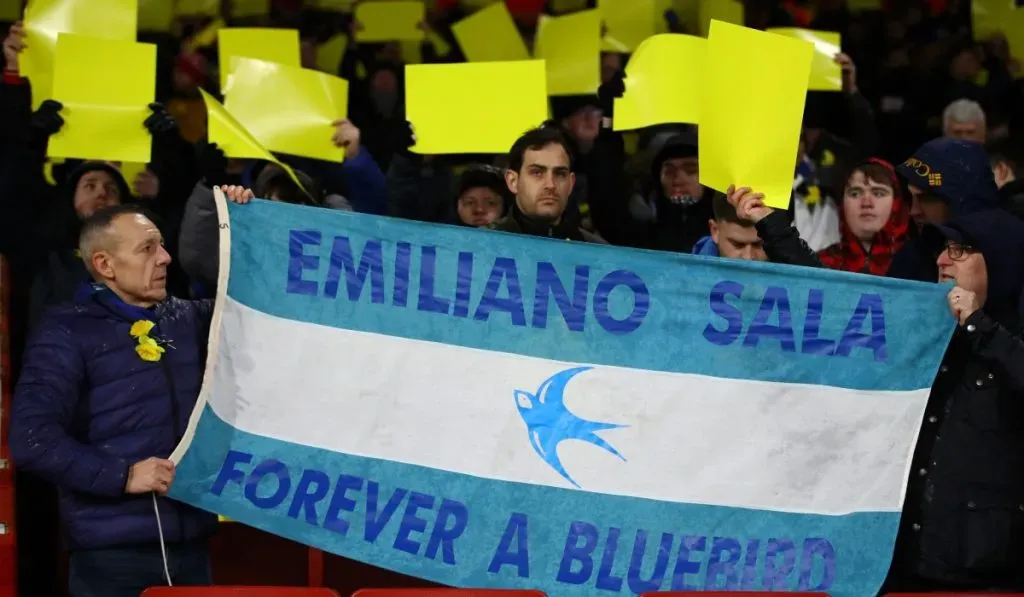 Homenaje a Emiliano Sala en Nantes: Getty