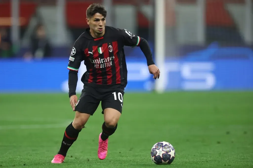 Brahim Díaz, entre quedarse en Milán y volver a Madrid. Getty Images.