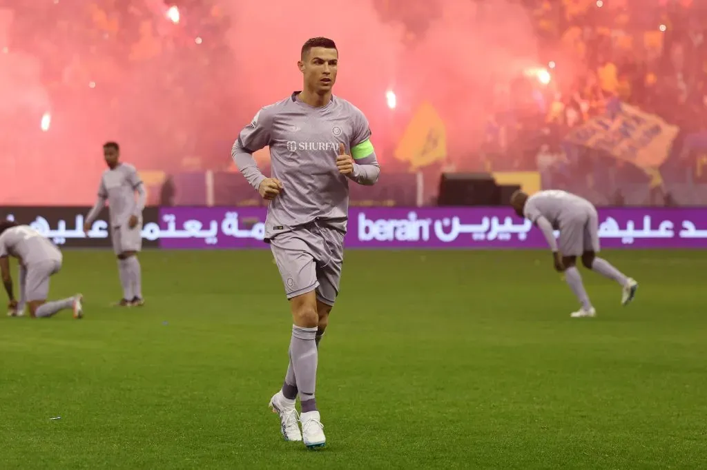 Ronaldo, estrella del Al Nassr (Getty)