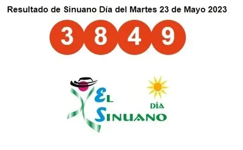 Resultado del Sinuano Día.