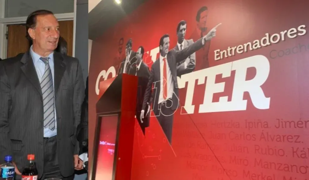 Carlos Bilardo en las instalaciones del Sevilla: Bolavip
