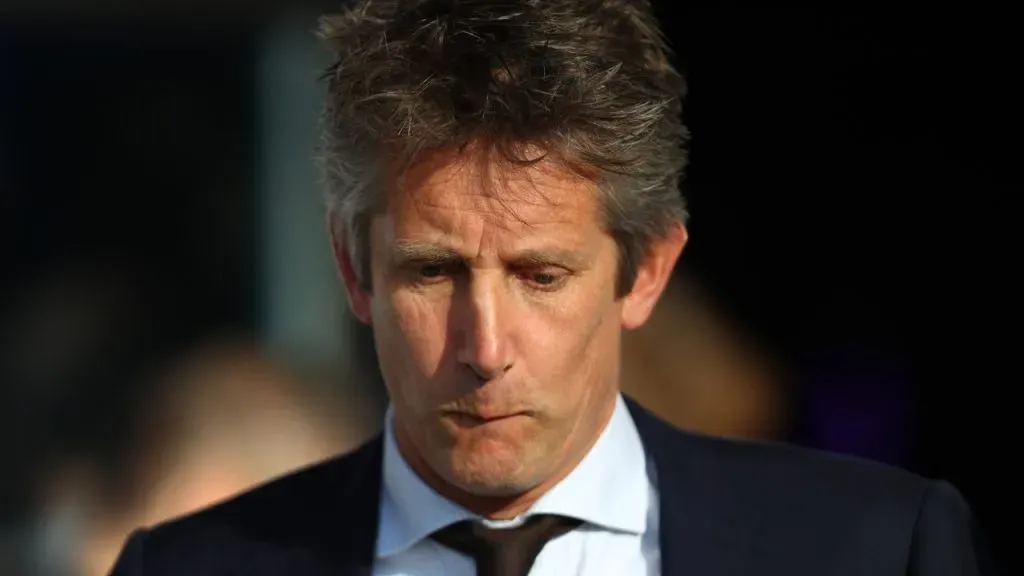 Edwin Van der Sar se fue de Ajax tras siete años (Getty Images).