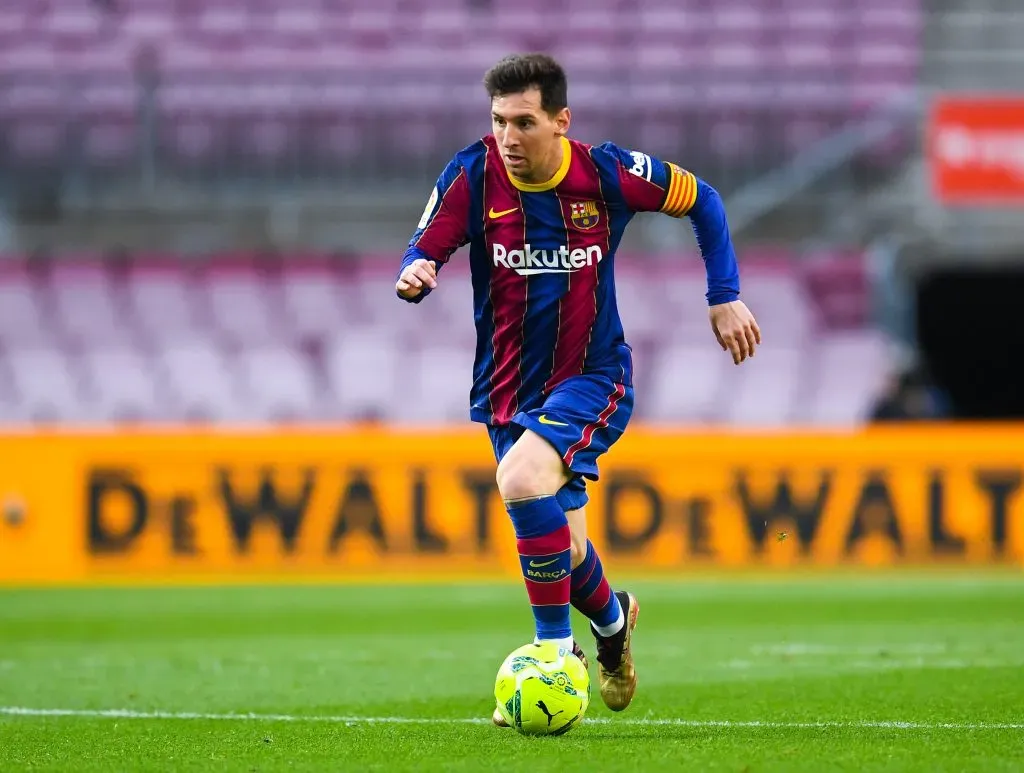 Lionel Messi jugó su último partido en el FC Barcelona ante el Celta de Vigo en el Camp Nou el 16 de mayo del 2021 por LaLiga. Fue victoria 2 a 1 del conjunto gallego. Getty Images