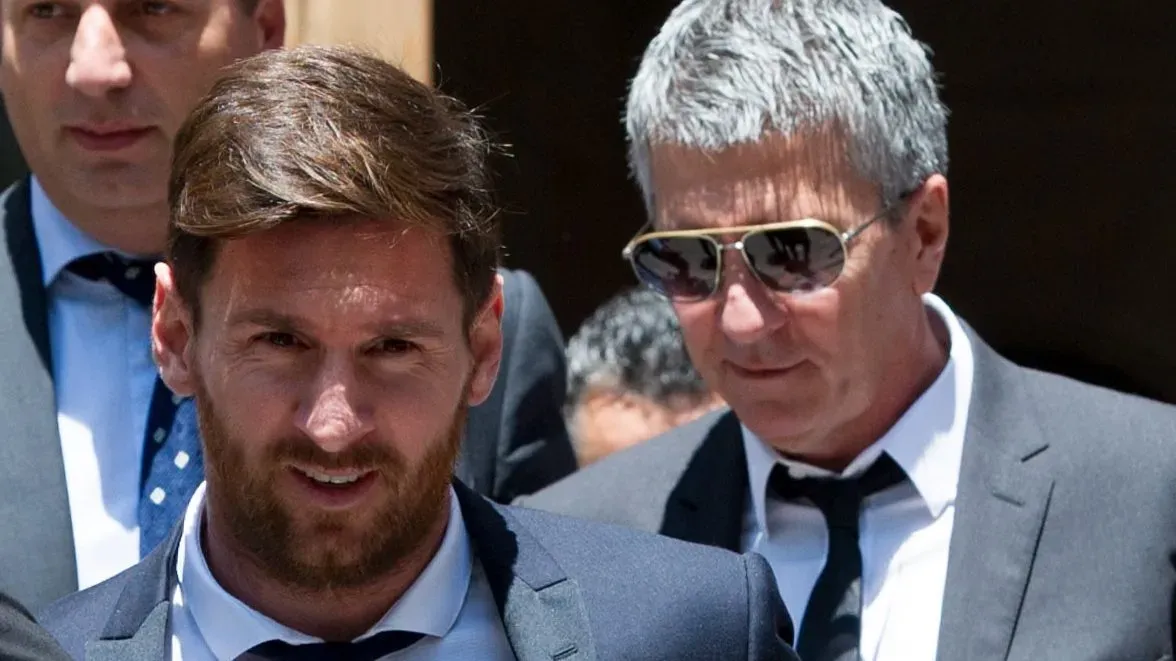 Lionel Messi y Jorge Messi esperan resolver la cuestión durante esta semana. Getty Images.