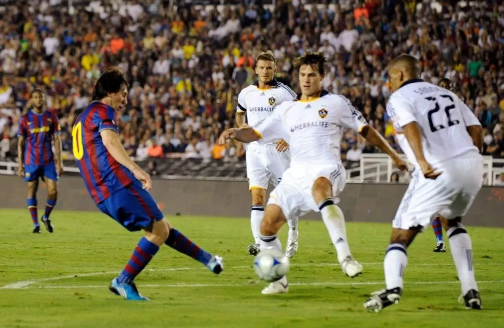 Lionel Messi vs. LA Galaxy: Getty