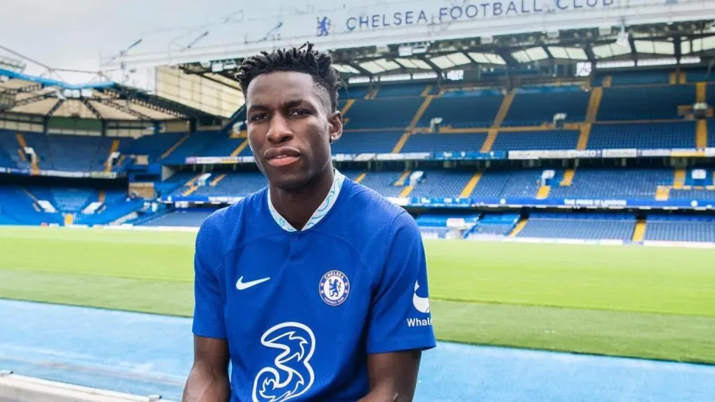 Nicolás Jackson, uno de los tres fichajes que anunció Chelsea en las últimas horas.