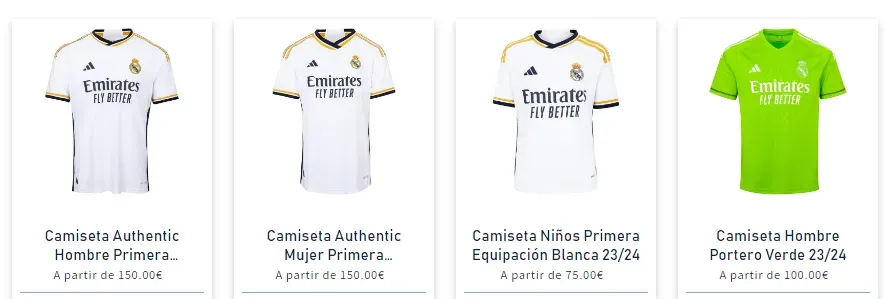 Nueva camiseta del Real Madrid 2023-2024: precios y dónde