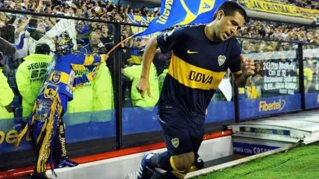 Juan Román Riquelme volverá a salir por el túnel de la Bombonera. Foto: Olé.