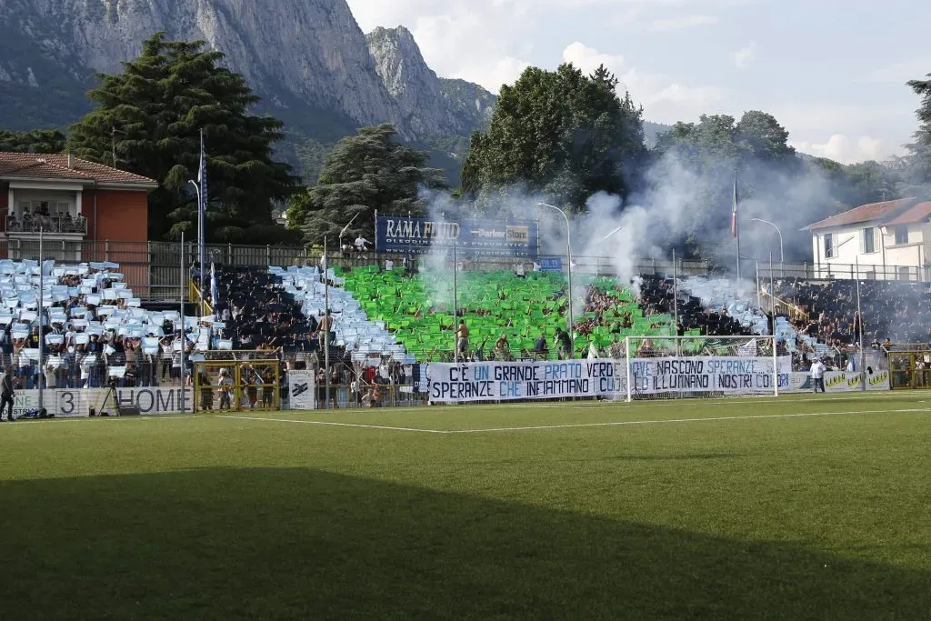 El actual estadio del Lecco, conocido como el Rigamonti Ceppi, tiene una capacidad de máximo cinco mil personas / Credito: Imago