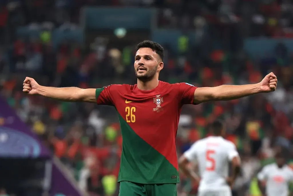 Goncalo Ramos, el nueve que buscan PSG y Manchester United (Photo by Buda Mendes/Getty Images)