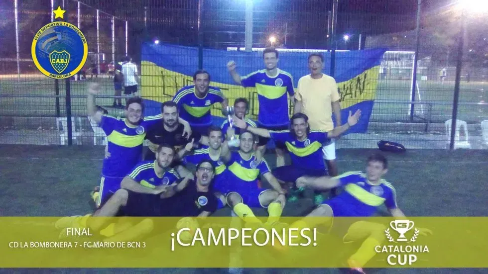 Primer título en 2016. Fueron campeones de la Copa Cataluña, en la que participaron más de 120 equipos. Por cierto, en la zona de grupos derrotaron a un equipo filial de River por 5 a 3.