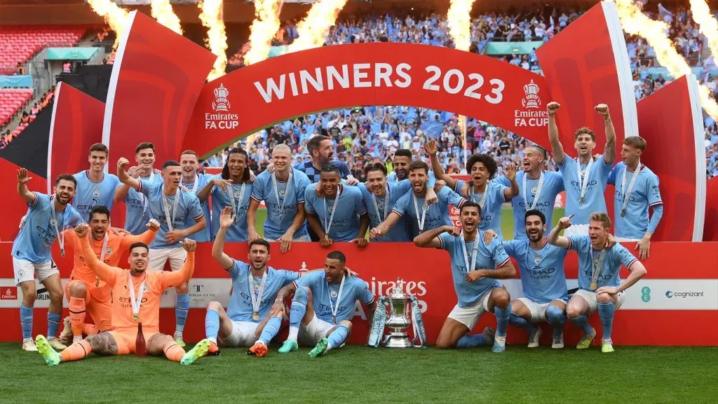 Manchester City es el campeón defensor de la FA Cup (Photo by Mike Hewitt/Getty Images)