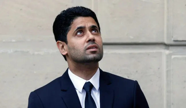 Nasser Al-Khelaifi: Getty Images