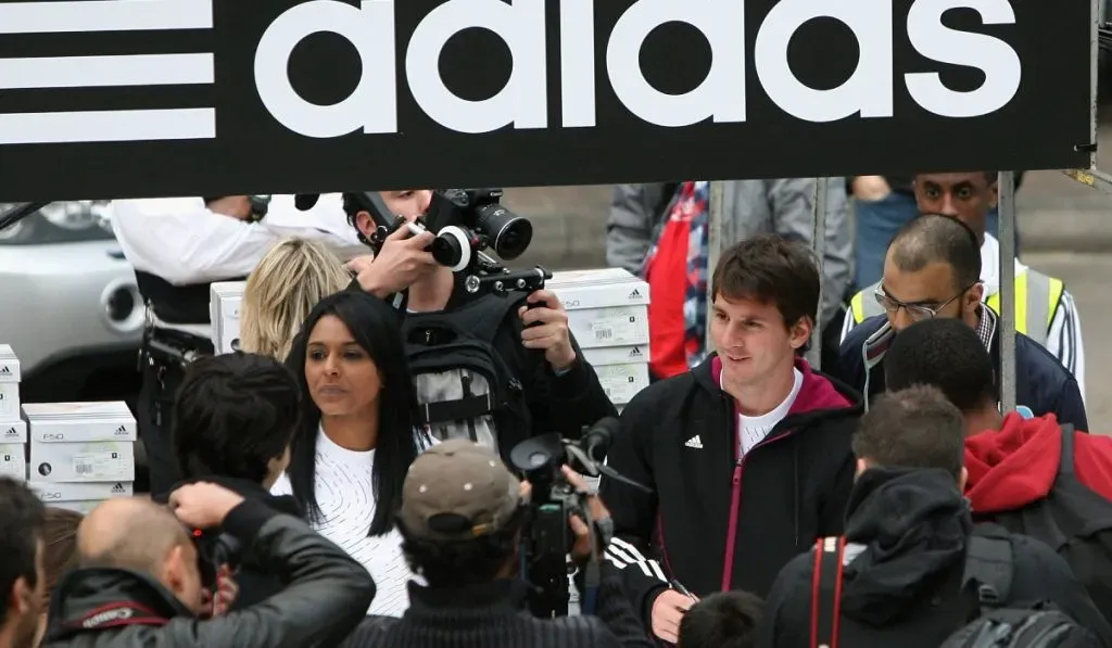 Lionel Messi y Adidas: Getty Images