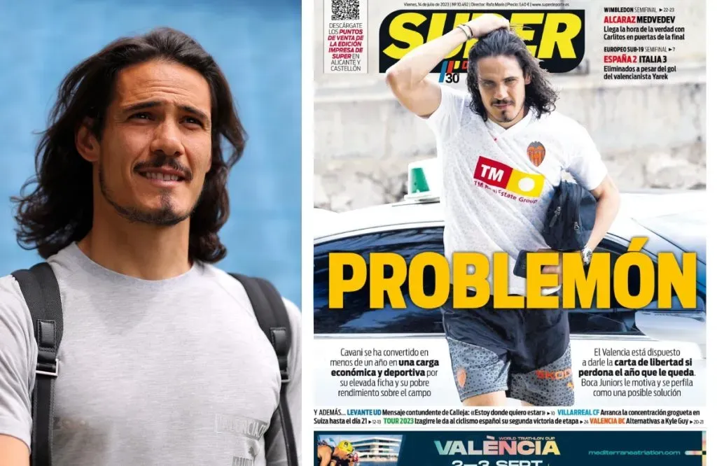 Edinson Cavani: Getty Images