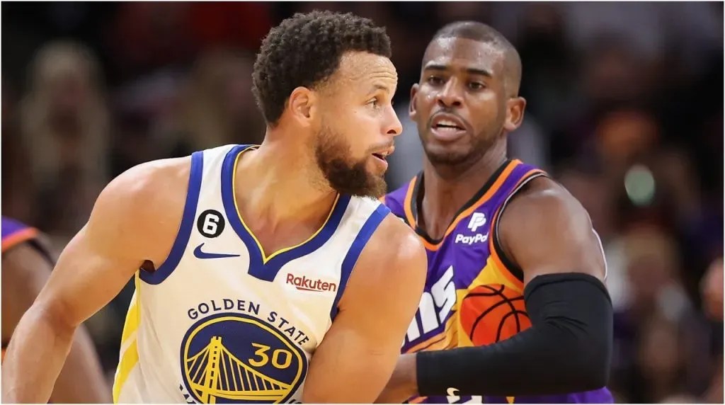 Stephen Curry y Chris Paul (Foto: Christian Petersen | Getty Images)