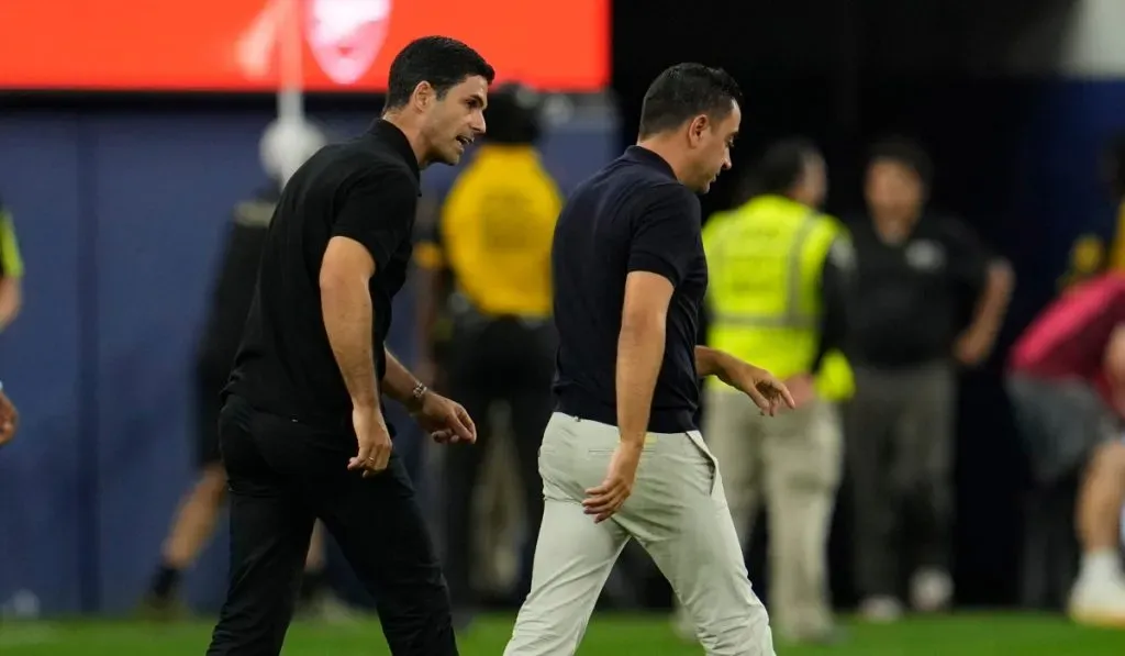Mikel Arteta y Xavi: Getty Images