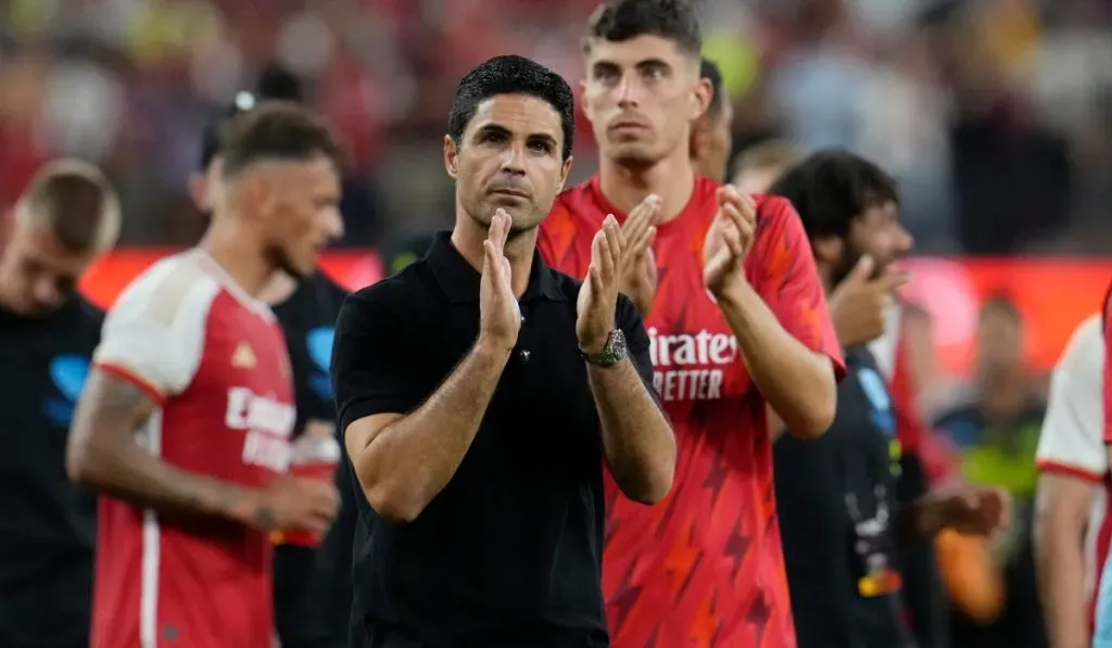 Mikel Arteta: Getty Images